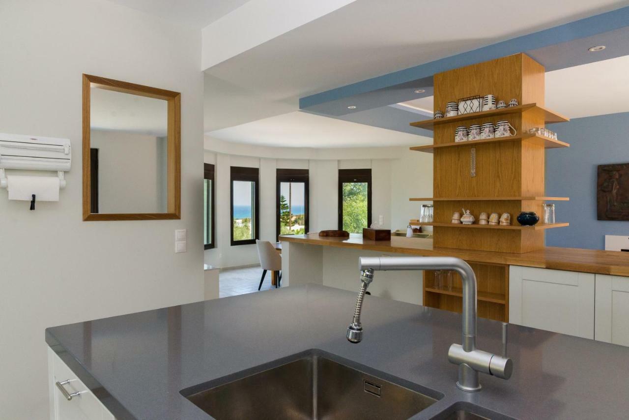 New - Villa Manika - 3Br 3Ba Pool Αγία Φωτιά Εξωτερικό φωτογραφία